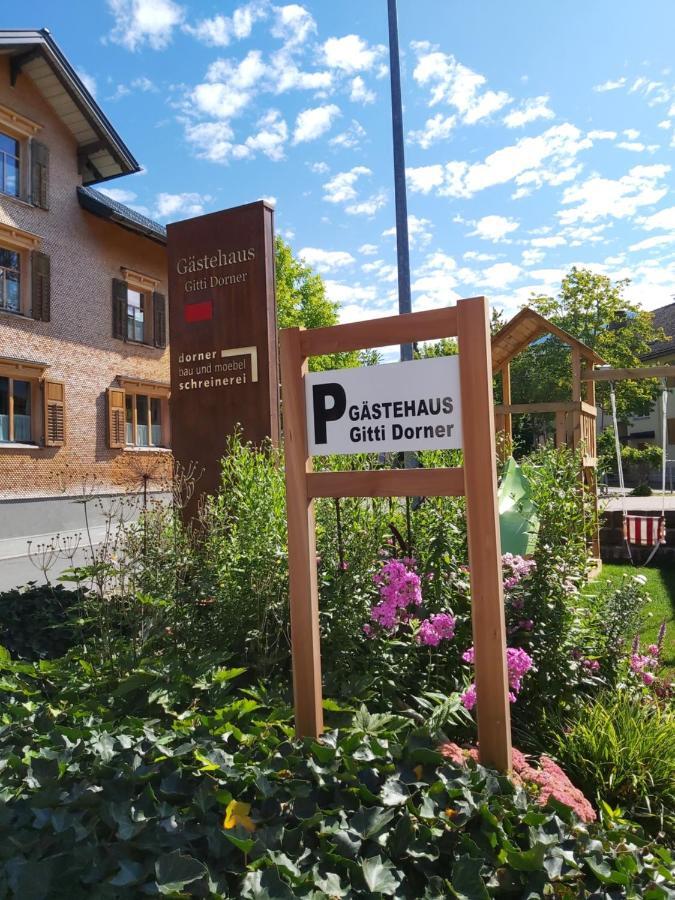 Gaestehaus Gitti Dorner Hittisau Kültér fotó